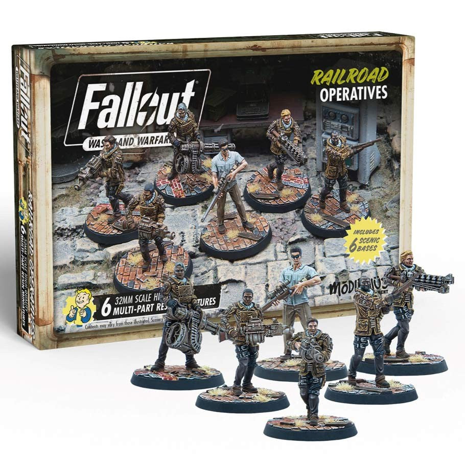 Fallout: Wasteland Warfare - Railroad - Operatives (ONLINE ORDER ONLY)