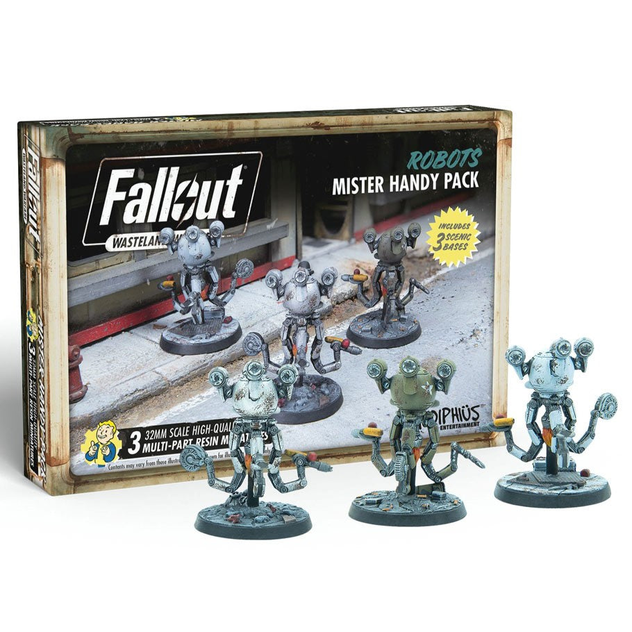 Fallout: Wasteland Warfare - Robots - Mister Handy Pack (ONLINE ORDER ONLY)