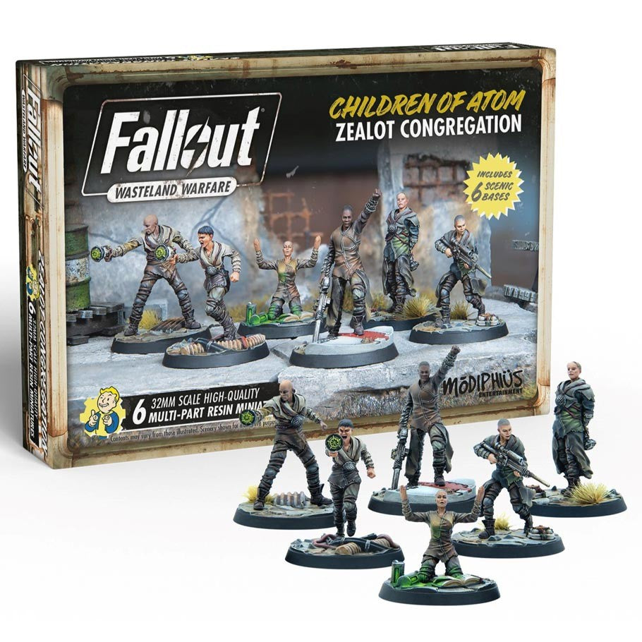 Fallout: Wasteland Warfare - Children of Atom - Zealot Congregation (ONLINE ORDER ONLY)