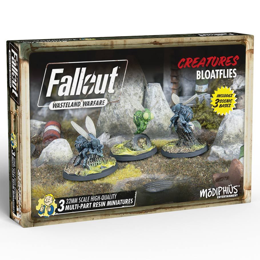 Fallout: Wasteland Warfare - Creatures - Bloatflies (ONLINE ORDER ONLY)