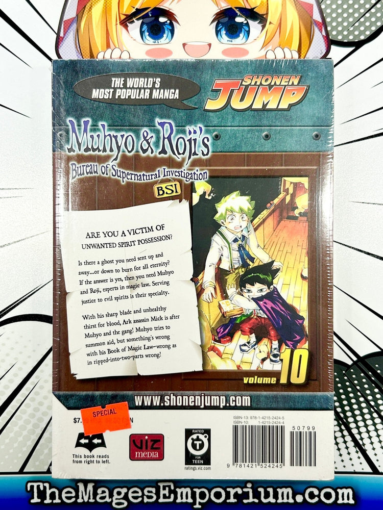 Muhyo and Roji's Bureau of Supernatural Investigation Vol 10 (Online Order Only)