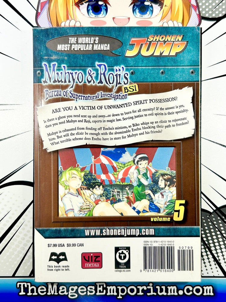 Muhyo and Roji's Bureau of Supernatural Investigation Vol 5 (Online Order Only)