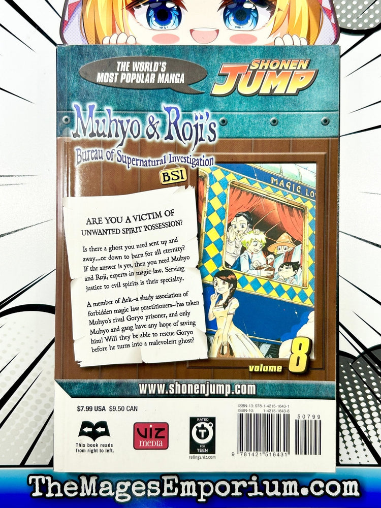 Muhyo and Roji's Bureau of Supernatural Investigation Vol 8 (Online Order Only)