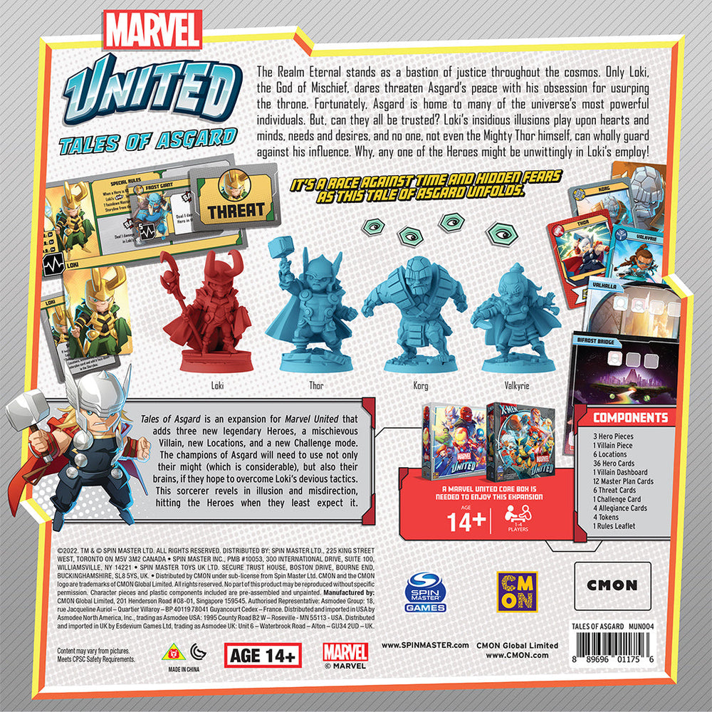 Marvel United: Tales of Asgard (ONLINE ORDER ONLY)