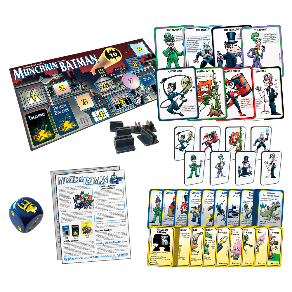 Munchkin Batman: Kickstarter Edition (ONLINE ORDER ONLY)