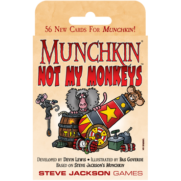 Munchkin: Not My Monkeys (ONLINE ORDER ONLY)