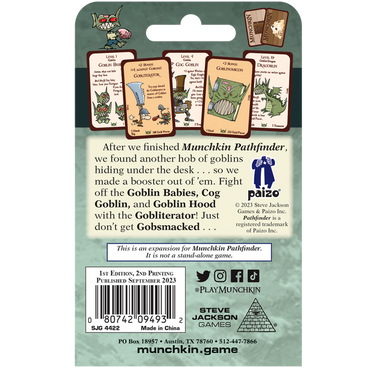 Munchkin Pathfinder: Gobsmacked! (ONLINE ORDER ONLY)