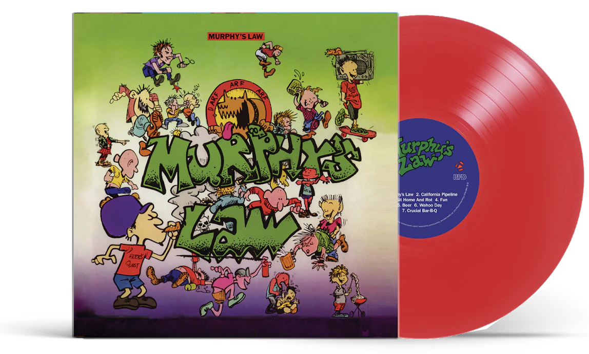 Murphy's Law - Murphy's Law (Colored Vinyl, Red) [Vinyl] (ONLINE ORDER ONLY)