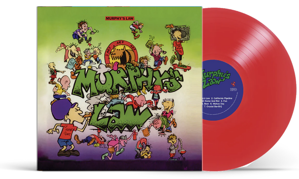 Murphy's Law - Murphy's Law (Colored Vinyl, Red) [Vinyl] (ONLINE ORDER ONLY)