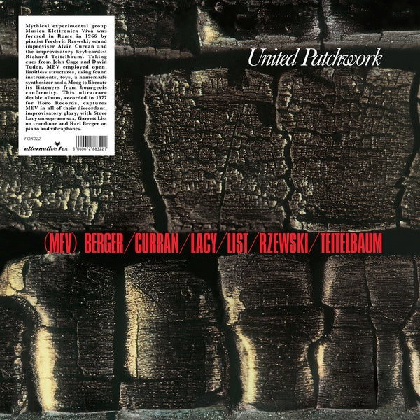 MUSICA ELETTRONICA VIVA - United Patchwork [Vinyl] (ONLINE ORDER ONLY)