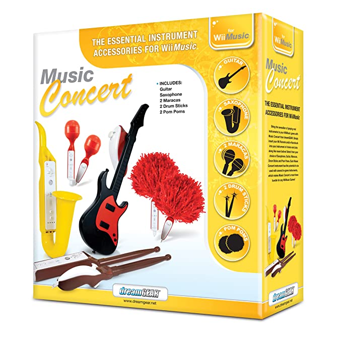 Wii Music + Music Concert Accessories (Wii) (Online Only)