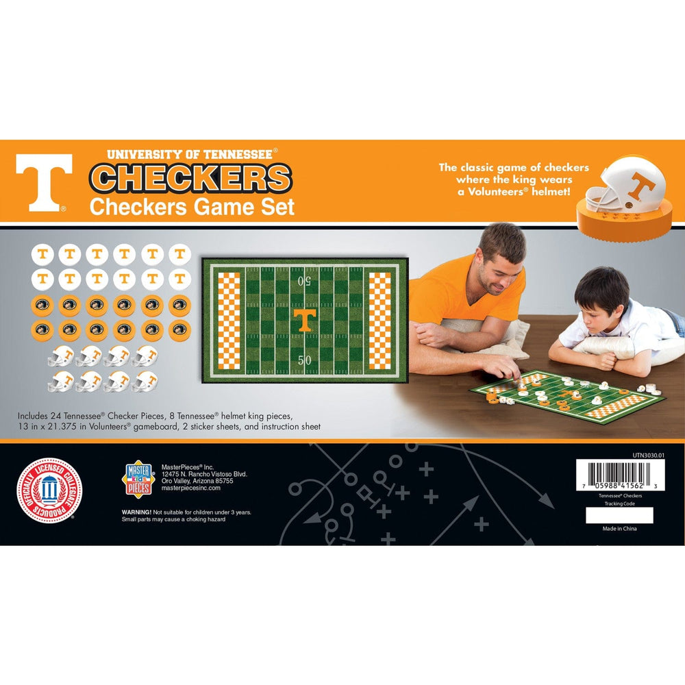 Tennessee Volunteers Checkers Board Game (ONLINE ORDER ONLY)