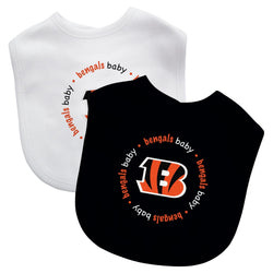 Cincinnati Bengals - Baby Bibs 2-Pack (ONLINE ORDER ONLY)