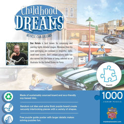 Childhood Dreams - Muscle Car Dreams 1000 Piece Jigsaw Puzzle (ONLINE ORDER ONLY)