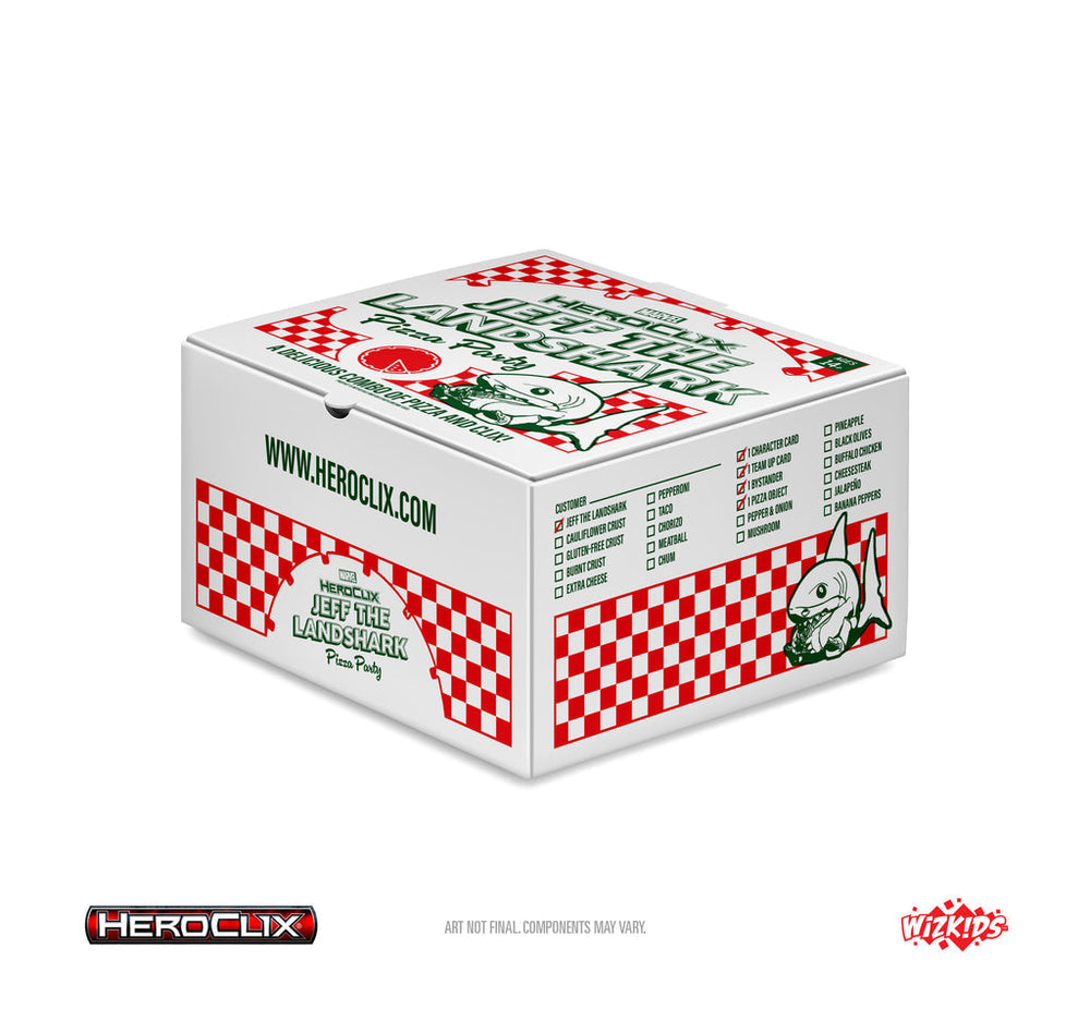 HeroClix: Marvel - Deadpool Weapon X Jeff's Pizza Party (ONLINE ORDER ONLY)