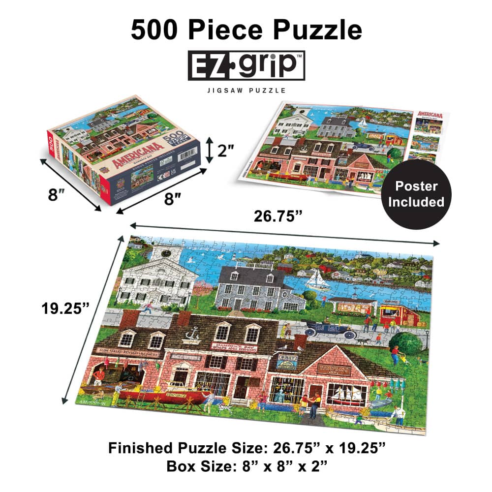 Americana - Hammock Bay 500 Piece EZ Grip Jigsaw Puzzle