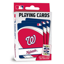 Washington Nationals Playing Cards - 54 Card Deck (ONLINE ORDER ONLY)