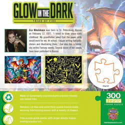 Glow in the Dark - Triad of Fire 300 Piece EZ Grip Jigsaw Puzzle