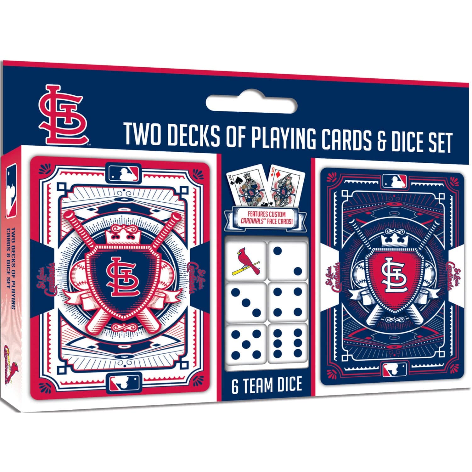 St. Louis Cardinals - 2-Pack Playing Cards & Dice Set (ONLINE ORDER ONLY)