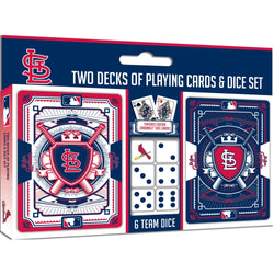 St. Louis Cardinals - 2-Pack Playing Cards & Dice Set (ONLINE ORDER ONLY)