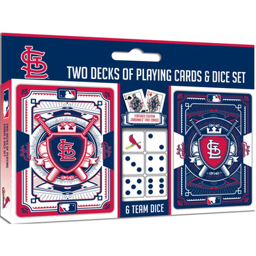 St. Louis Cardinals - 2-Pack Playing Cards & Dice Set (ONLINE ORDER ONLY)