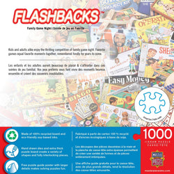 Flashbacks - Family Game Night 1000 Piece Jigsaw Puzzle (ONLINE ORDER ONLY)