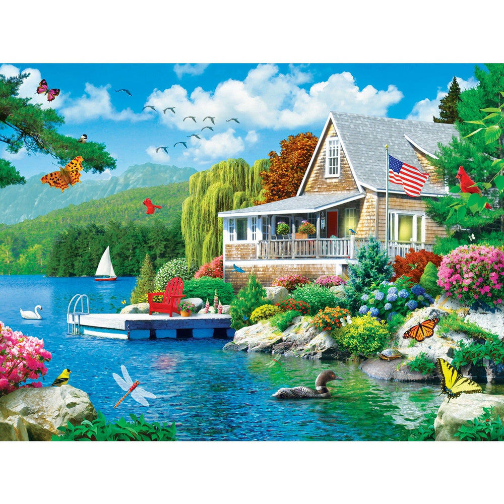 Memory Lane - 500 Piece Jigsaw Puzzles 4-Pack