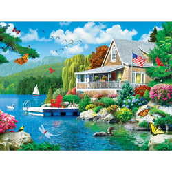 Memory Lane - 500 Piece Jigsaw Puzzles 4-Pack