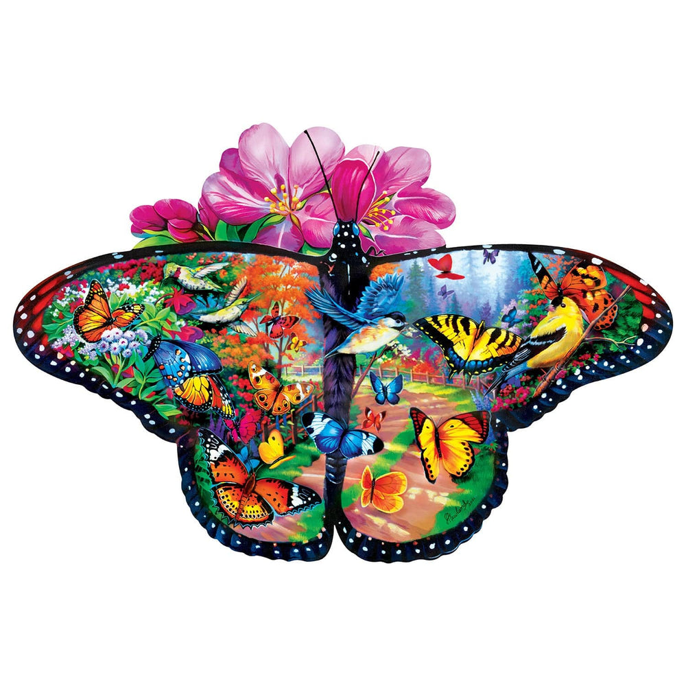 Garden Gathering - 100 Piece Shaped Jigsaw Puzzle (ONLINE ORDER ONLY)