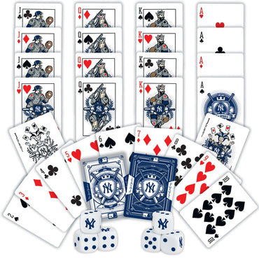 New York Yankees - 2-Pack Playing Cards & Dice Set (ONLINE ORDER ONLY)