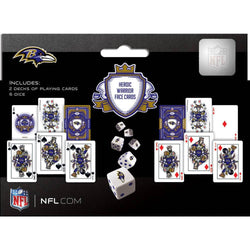 Baltimore Ravens - 2-Pack Playing Cards & Dice Set (ONLINE ORDER ONLY)