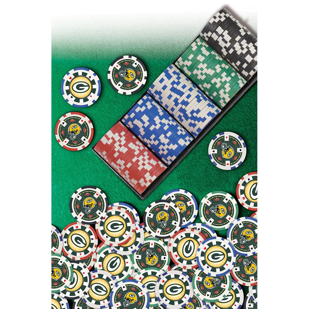 Green Bay Packers 100 Piece Poker Chips (ONLINE ORDER ONLY)