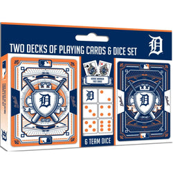 Detroit Tigers - 2-Pack Playing Cards & Dice Set (ONLINE ORDER ONLY)
