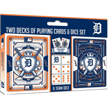Detroit Tigers - 2-Pack Playing Cards & Dice Set (ONLINE ORDER ONLY)
