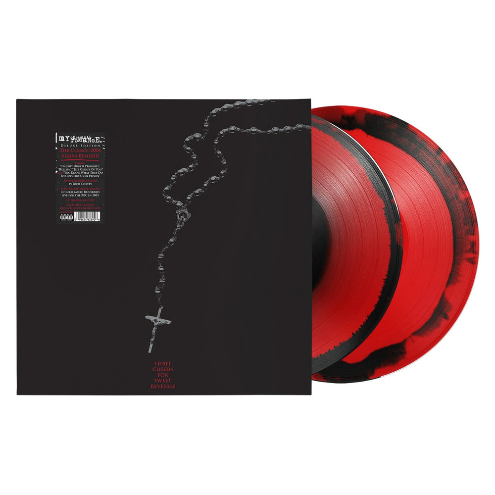 Three Cheers For Sweet Revenge (Deluxe Edition) (2Lp) (Indie Exclusive) (Red/Black Corona Vinyl) [Vinyl] (ONLINE ORDER ONLY)