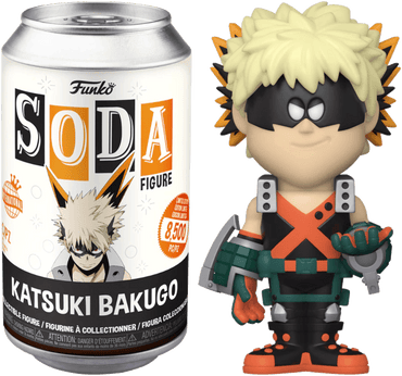 Funko Soda Katsuki Bakugo (International, Sealed) **Shot at Chase** (Online Order Only)