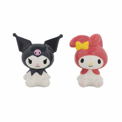 My Melody & Kuromi Sculpted Salt & Pepper Shaker Set (Online Order Only)