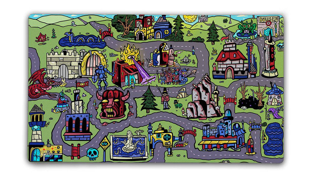 My Town Bundle Set | 4 Playmats and Commander Zone (ONLINE ORDER ONLY)