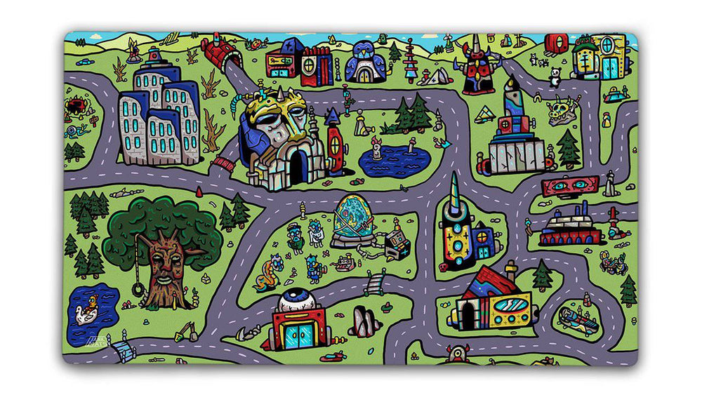 My Town Bundle Set | 4 Playmats and Commander Zone (ONLINE ORDER ONLY)