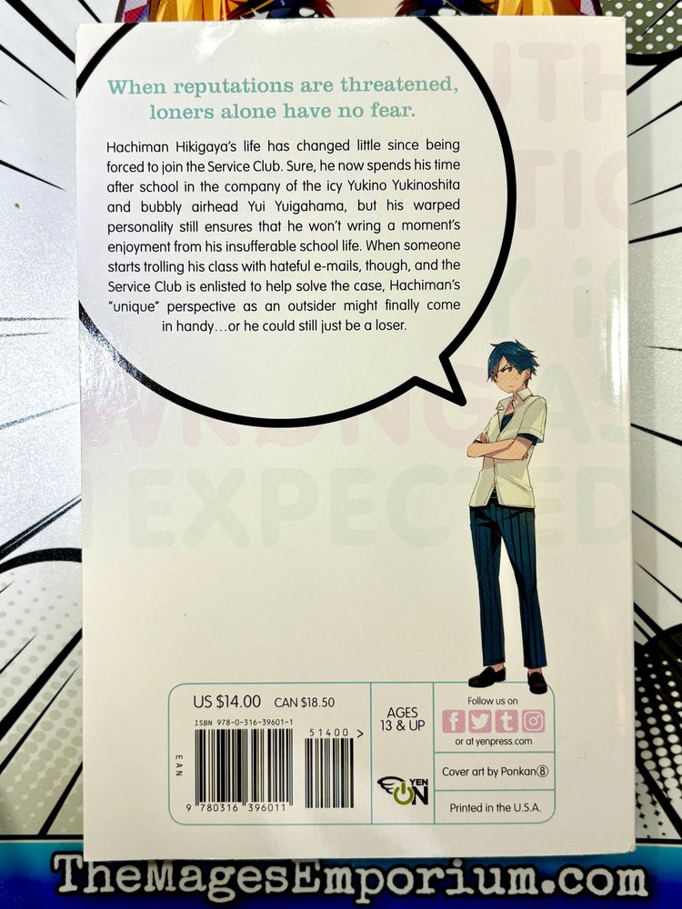 My Youth Romantic Comedy Is Wrong, As I Expected Vol 2 Light Novel (Online Order Only)