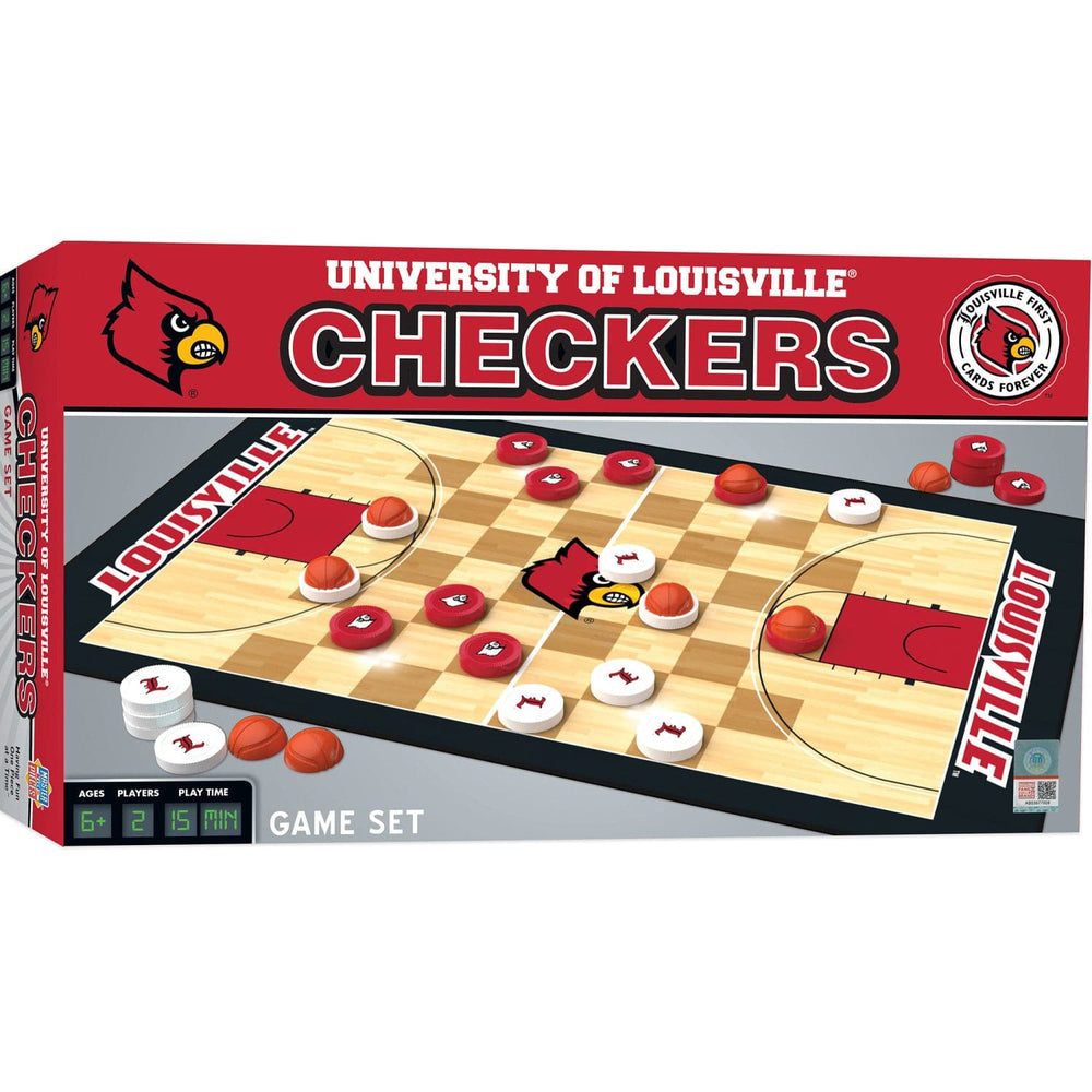 Louisville Cardinals Checkers Board Game (ONLINE ORDER ONLY)