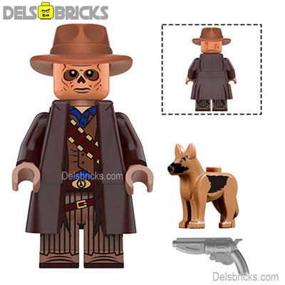 Fallout Cooper Howard Ghoul Lego Minifigures Custom video Game Toys (ONLINE ORDER ONLY)