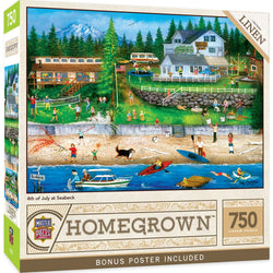 Homegrown - 4th of July at Seabeck 750 Piece Jigsaw Puzzle (ONLINE ORDER ONLY)