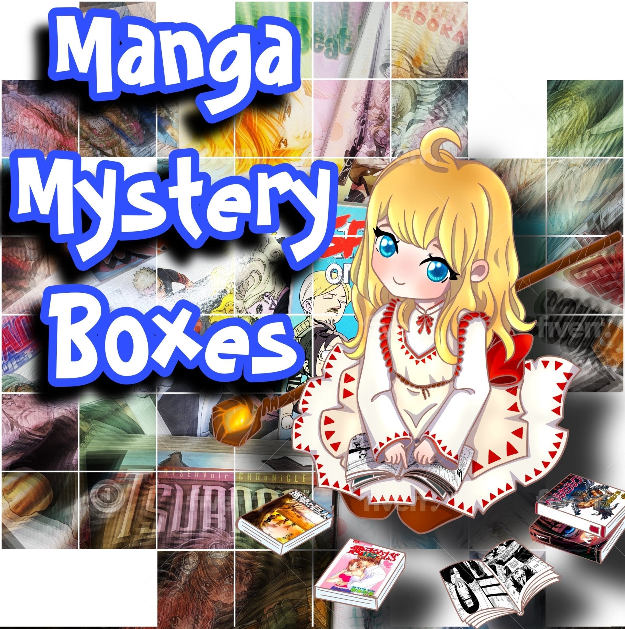Mystery Manga Box - English Mixed Manga (Online Order Only)