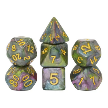 Mystic Woodland RPG Dice Set (ONLINE ORDER ONLY)