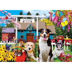Wild & Whimsical - Dog's Country Restort 1000 Piece Jigsaw Puzzle (ONLINE ORDER ONLY)