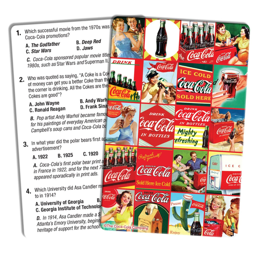 Coca-Cola Trivia Game with Collectible Tin (ONLINE ORDER ONLY)