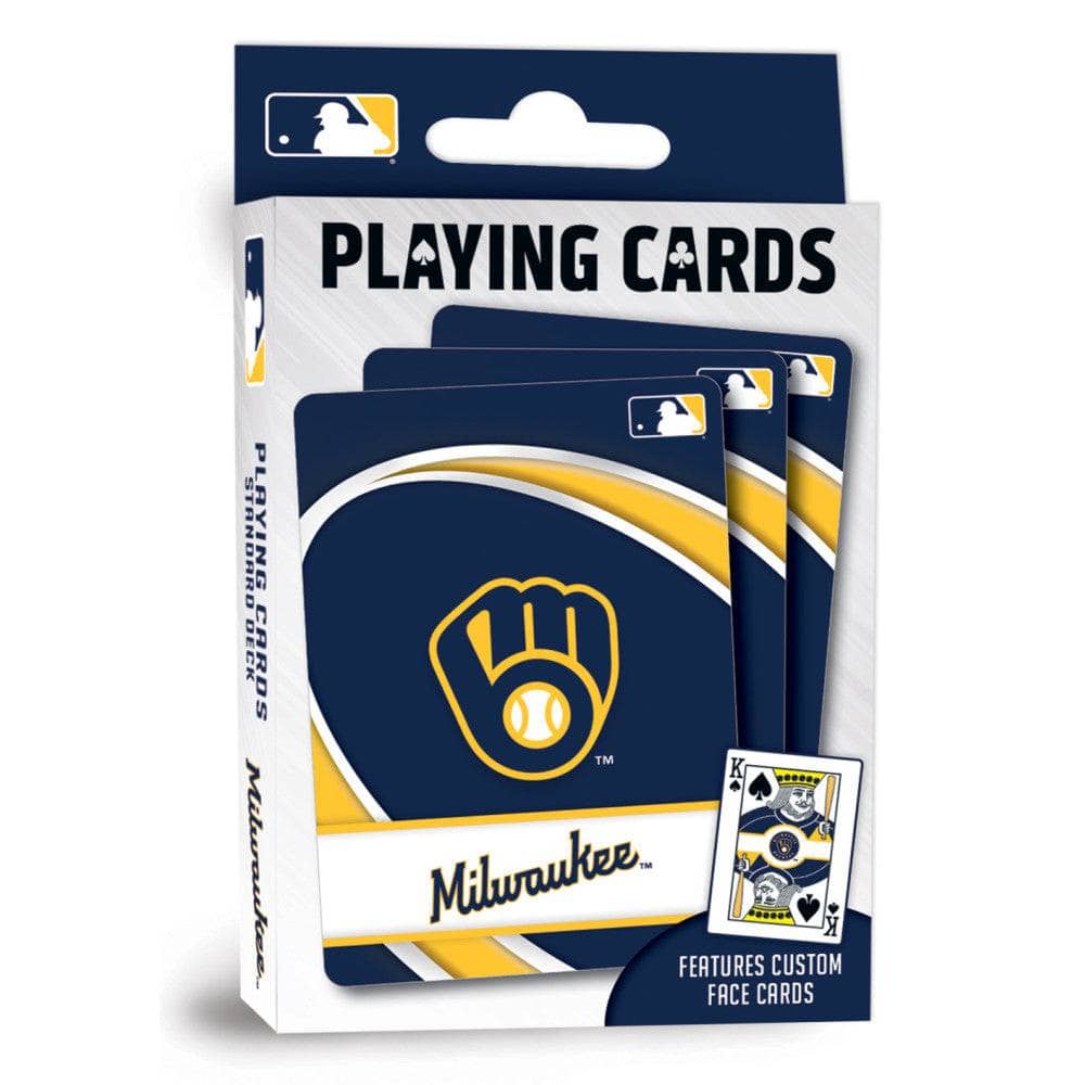 Milwaukee Brewers Playing Cards - 54 Card Deck (ONLINE ORDER ONLY)