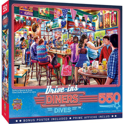 Drive-Ins, Diners & Dives - Duffy's Sports & Suds 550 Piece Jigsaw Puzzle (ONLINE ORDER ONLY)