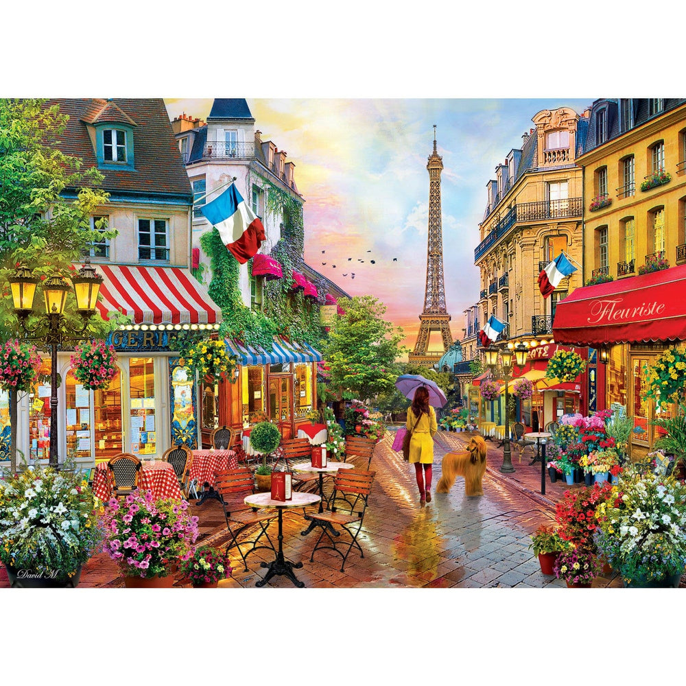 Travel Diary - Parisian Charm 500 Piece Jigsaw Puzzle (ONLINE ORDER ONLY)